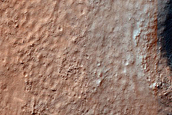 Terrain Southwest of Curls Crater