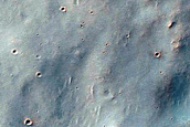 Terrain West of Dejnev Crater