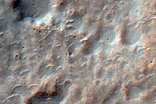Terrain Sample in Tyrrhenus Mons