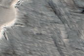 A Fissure and Channel near Pavonis Mons