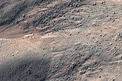 Gullies and Ridges near Argyre Planitia
