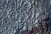Light-Toned Exposures near Voeykov Crater
