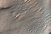 Terrain West of Molesworth Crater