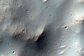 Southeastern Portion of Molesworth Crater Wall