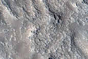 Ridge in Galaxias Fossae