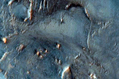 Analcime-Rich Terrain in Crater
