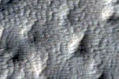 Portion of Giant Lobe off Arsia Mons West Flank