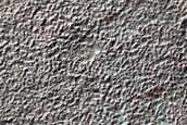 Sirenum Mons and Terrain to South