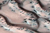 North Polar Dune Seasonal Defrost Monitor Site