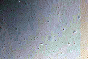 Crater Layers North of Huygens Crater