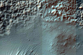Western Rim of Aniak Crater