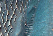 Monitoring Rockfalls near Juventae Chasma