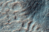 Channel on Tyrrhenus Mons