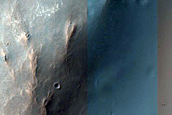Hillslope Morphologies near Murray Crater