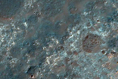 Clay-Rich Terrain South of Coprates Chasma