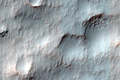 Possible Mafic Minerals in Crater Rim North of Newton Crater