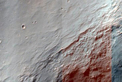 Crater Rim in Noachis Terra