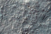 Possible Mafic Minerals in Crater in Eridania Region Basin