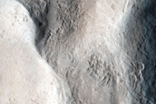 Pair of Craters with Lobate Deposits in Tempe Fossae