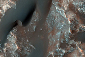 Dune Field in Baldet Crater