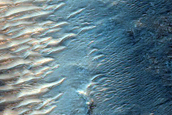 Channel Within Channel in Cydonia Mensae