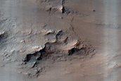 Scarp in Hydraotes Chaos