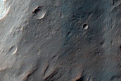 Terraces in Ladon Valles