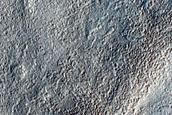 Abrupt Terrain Changes near Adamas Labyrinthus