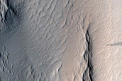 Mass Flow West of Elysium Chasma