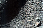 Channels in Nereidum Montes