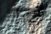 Monitor Slopes of 5-Kilometer Diameter Impact Crater