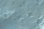 Valleys in Tyrrhena Terra