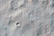 Rocky Material on Crater Floor
