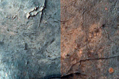 Ridges in Nili Fossae