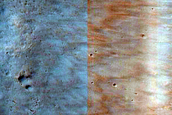 Mariner Crater and Terrain to North