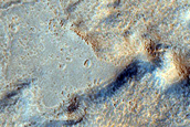 Possible Distal Deposits on Bamberg Crater