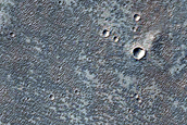 Ius Chasma Plateau Outcrops