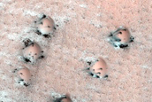 Southern Dunes in North Polar Erg
