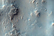 Crater Rim and Rocky Floor