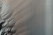 Slumps in South Eos Chasma