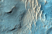 Chaos Terrain and Cavus in Eastern Candor Chasma
