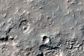 Inverted Channel on Crater Floor in Noachis Terra