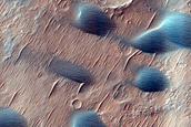 Floor Unit and Dunes in Coprates Chasma