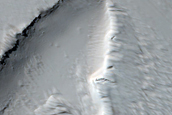 Fissure and Channel near Pavonis Mons