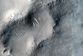 Secondary Craters in Arena Colles