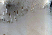 Block Coming Off Mesa East of Arabia Terra