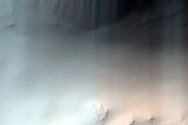 Slumps in West Eos Chasma