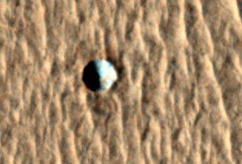 Fading Ice over Seven Mars Years