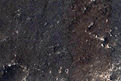 Candidate Recent Impact Site