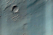 Crater Northwest of Hellas Planitia